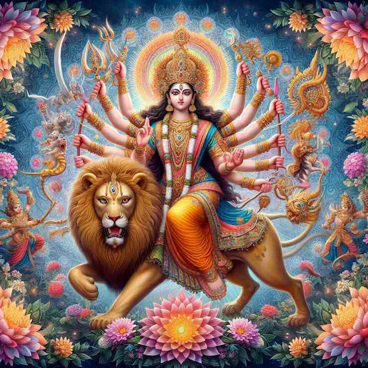 Charon Disha Khushiyan Chhayi Bhawani