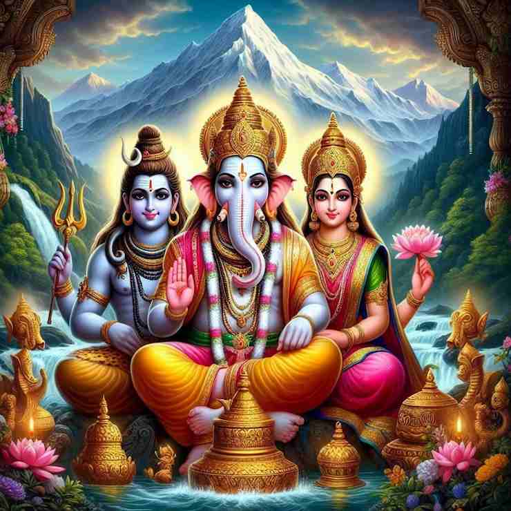 Main To Pujungi Gowri Ganesh Gajanan Pyare Lage